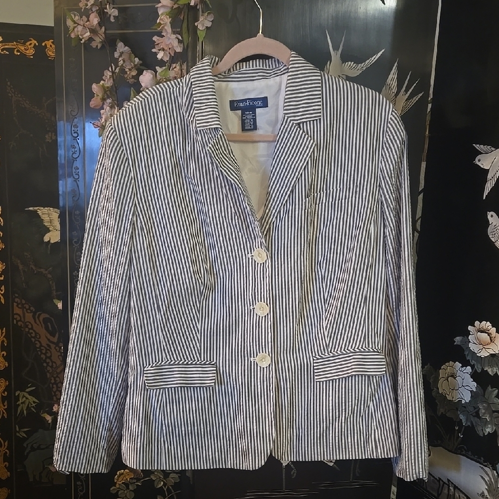 Fashion Focus Striped Blazer